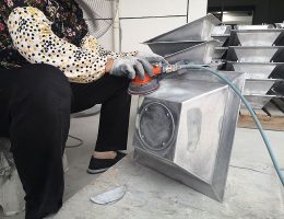 מעטפת פנס אלומיניום